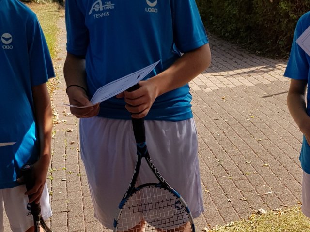 Ehrung Meisterschaft U15